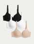 Marks & Spencer "3pk Wired Full Cup T-Shirt Bras A-E"